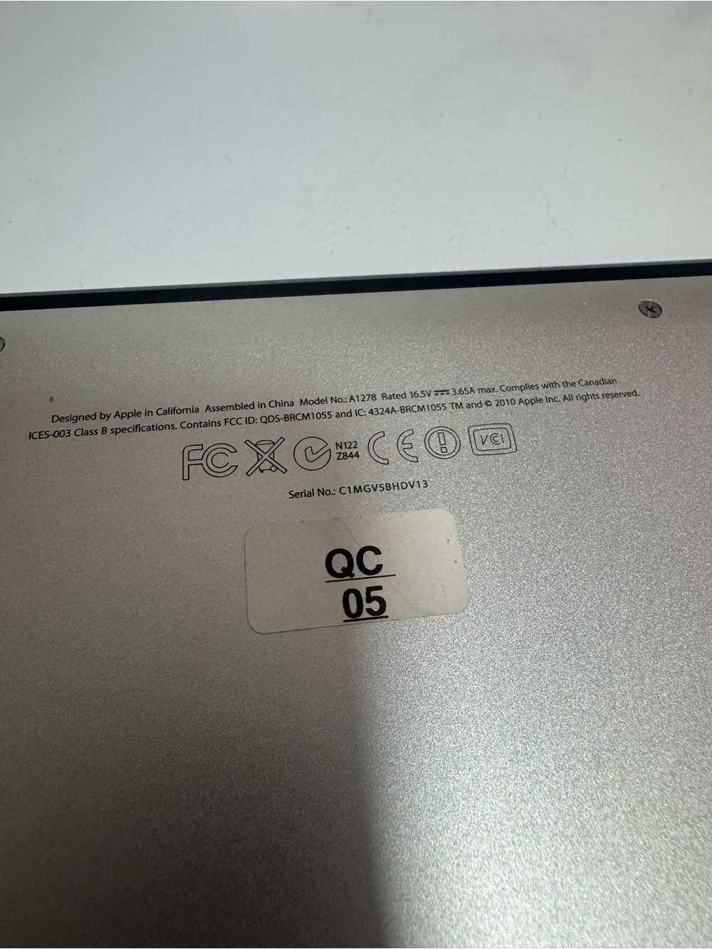 Apple MacBook Pro A1278 - Picture 10 of 10
